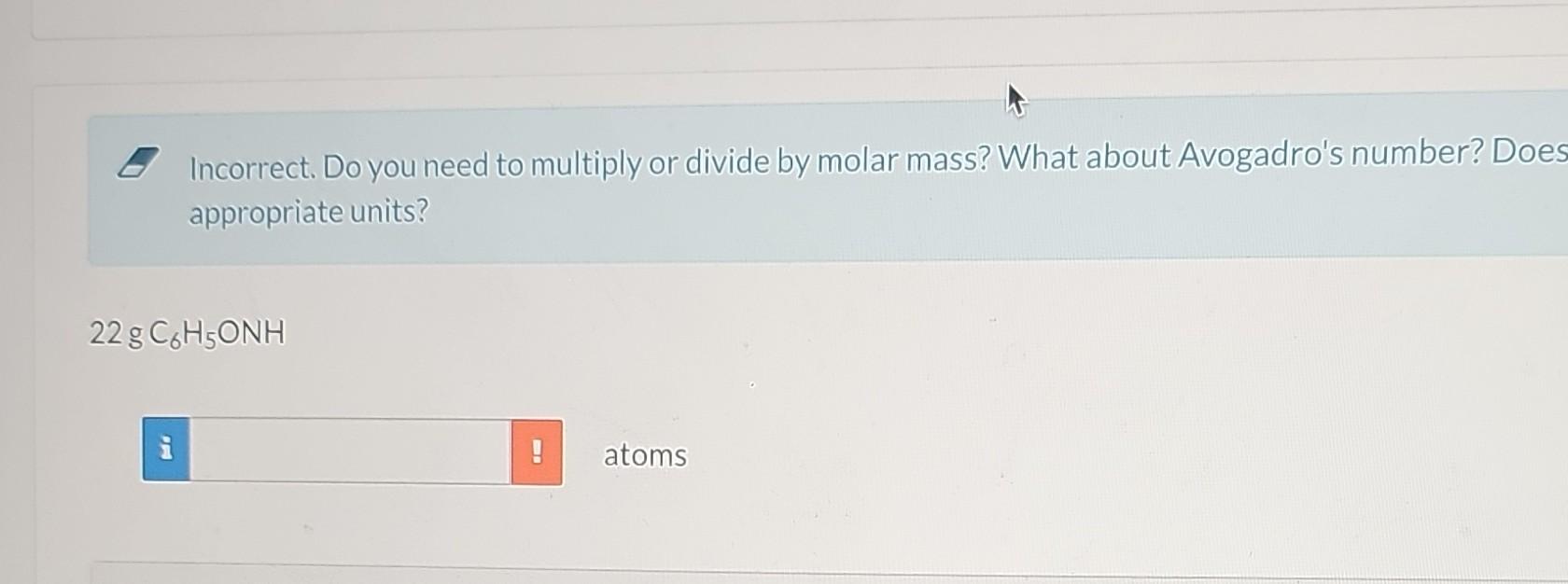 Solved How Many Atoms Of Hydrogen Are Contained In Each Of Chegg