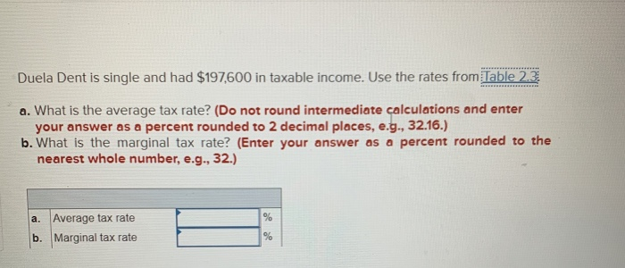 Solved Duela Dent Is Single And Had In Taxable Chegg