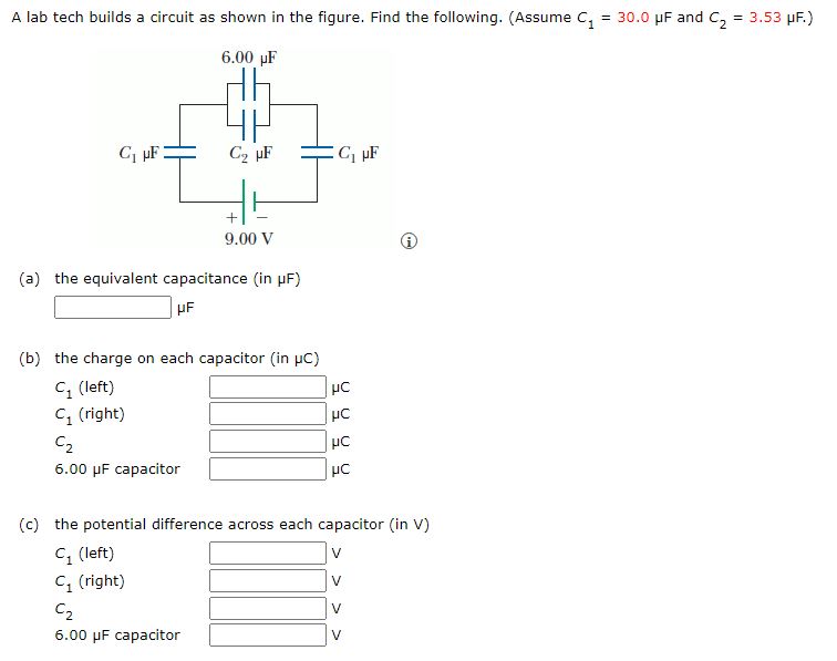 Solved A Lab Tech Builds A Circuit As Shown In The Figu