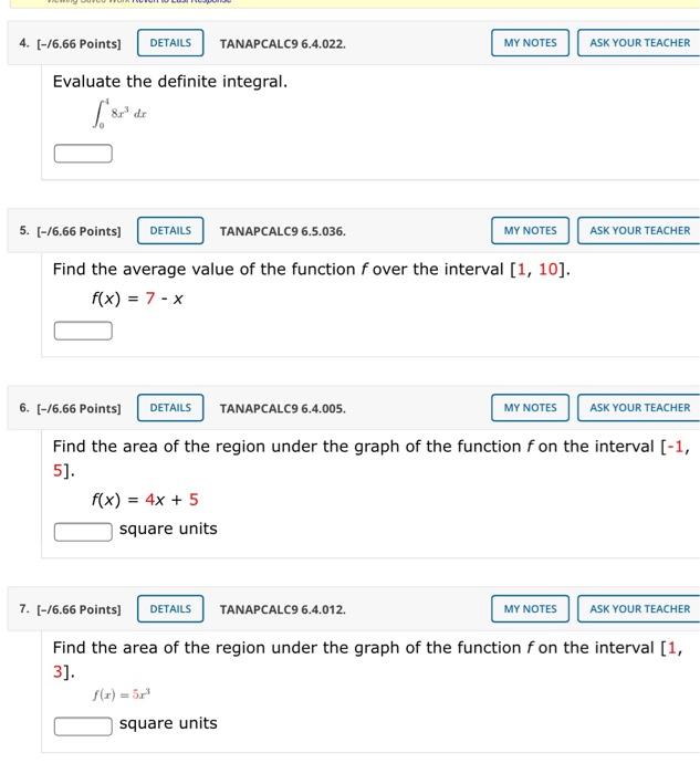 Solved Points Details Tanapcalc My Chegg