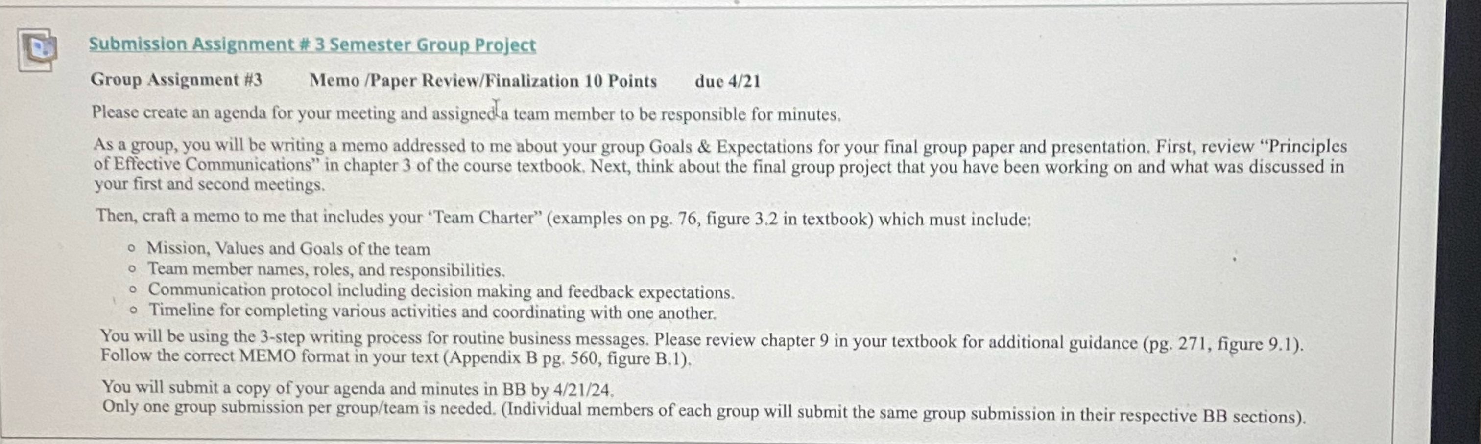 Solved Submission Assignment 3 Semester Group Chegg