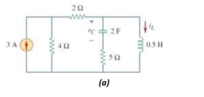 Solved Find VC IL And The Energy Stored In The Capacitor Chegg