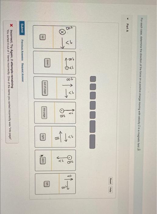 Solved For Each Case Determine The Direction Of The Force Chegg