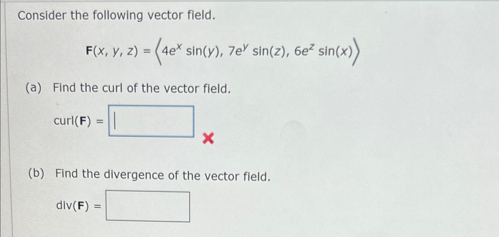 Solved Consider The Following Vector Chegg