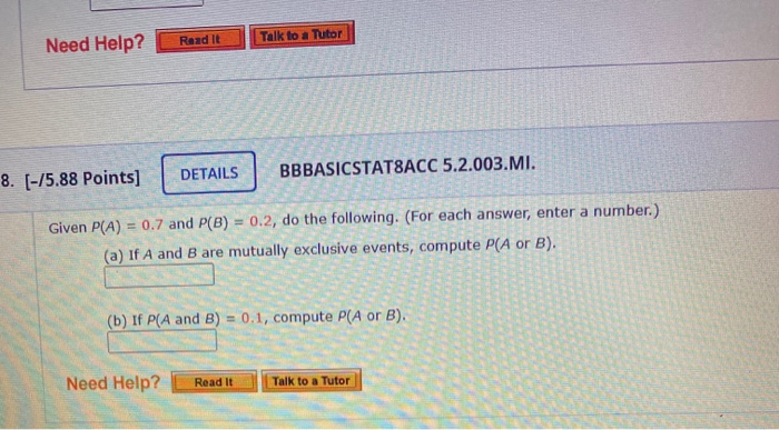 Solved Need Help Read It Talk To A Tutor Details Chegg