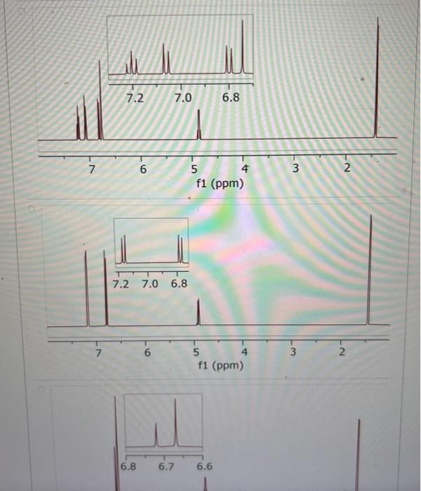 Solved Select The 1H NMR Spectra That Corresponds To The Chegg