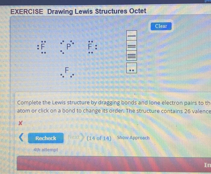 Solved Exercise Drawing Lewis Structures Octet Complete