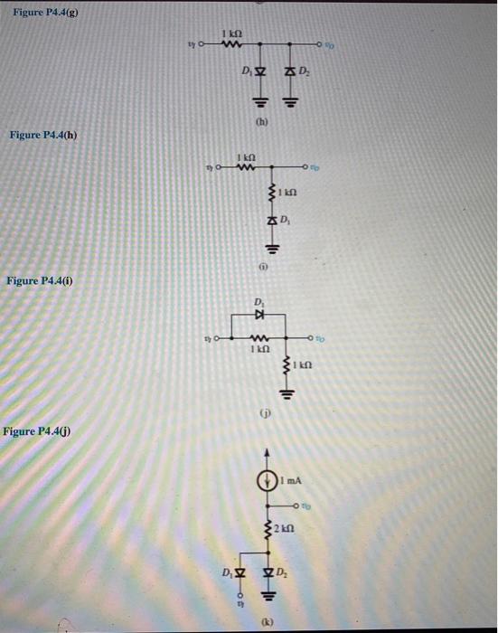 Solved In Each Of The Ideal Diode Circuits Shown In Fig Chegg