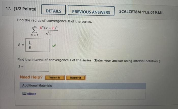 Solved Points Details Previous Answers Scalcet M Chegg