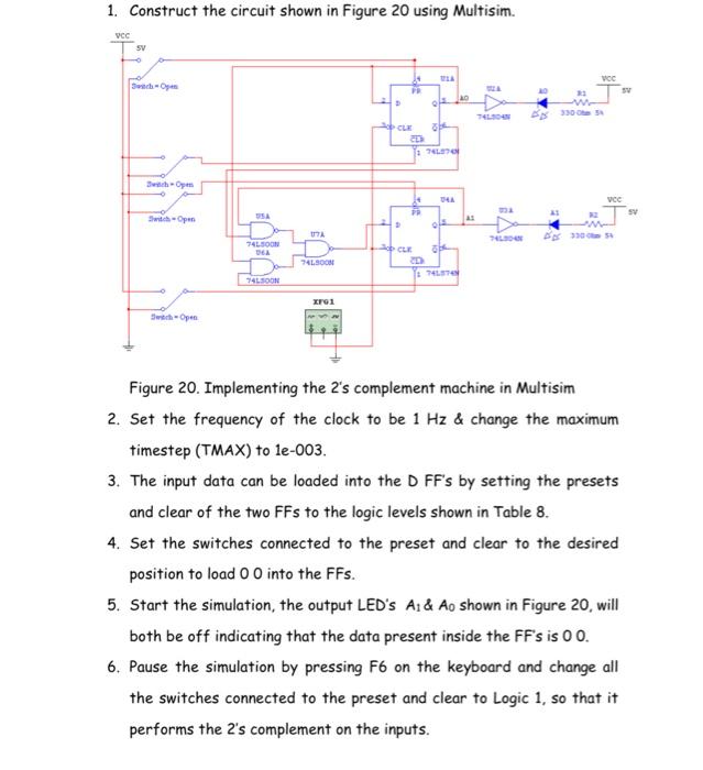 Solved Construct The Circuit Shown In Figure Using Chegg