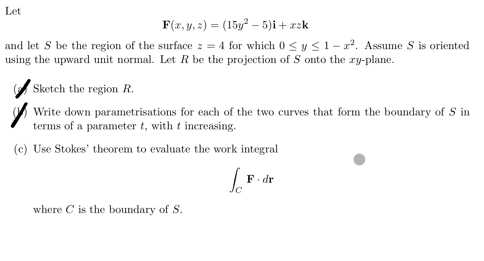 Solved Letf X Y Z Y I Xzkand Let S Be The Region Of Chegg