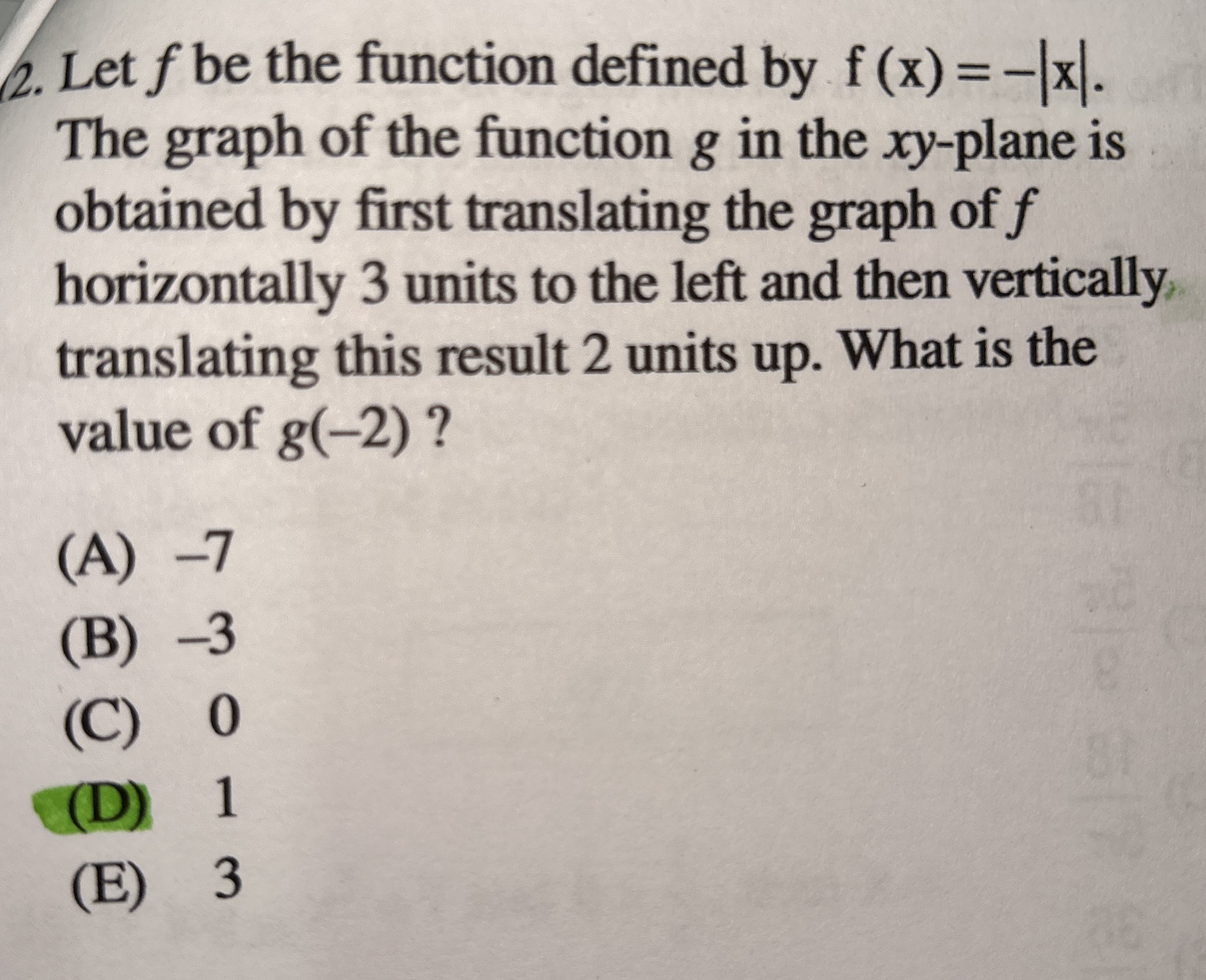 Solved Let F Be The Function Defined By F X X The Chegg