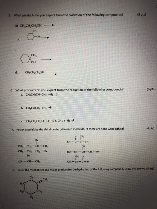 Solved 1 Circle And Identify The Functional Groups In The Chegg