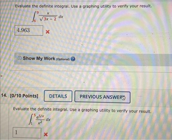 Solved Evaluate The Definite Integral Use A Graphing Chegg