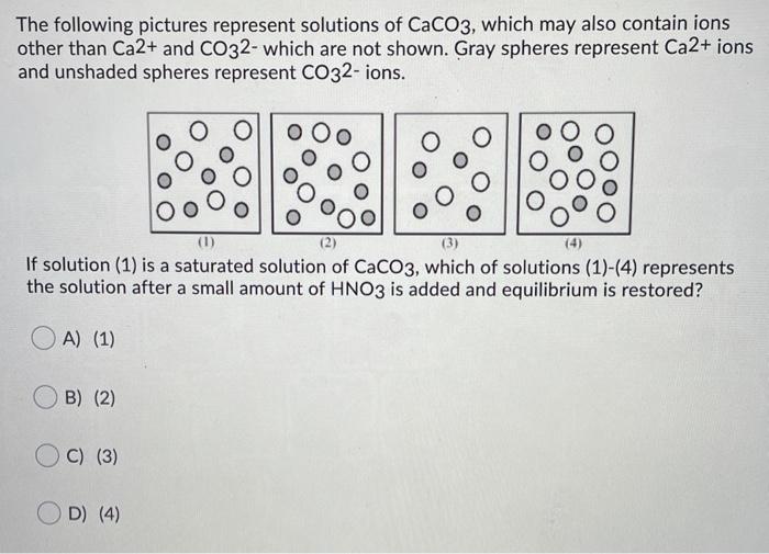 Solved The Following Pictures Represent Solutions Of Agcl Chegg