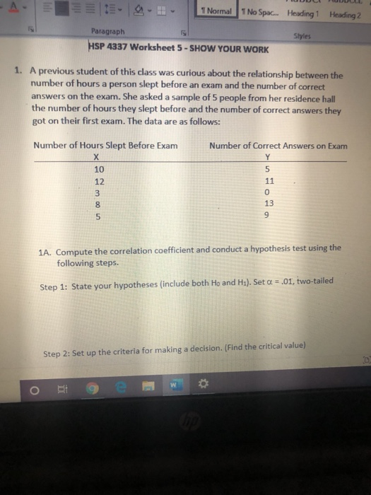 Solved А 1 Normal 1 No Spac Heading 1 Heading 2 Chegg