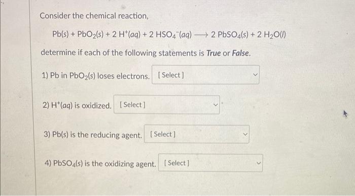 Solved Consider The Chemical Reaction Chegg