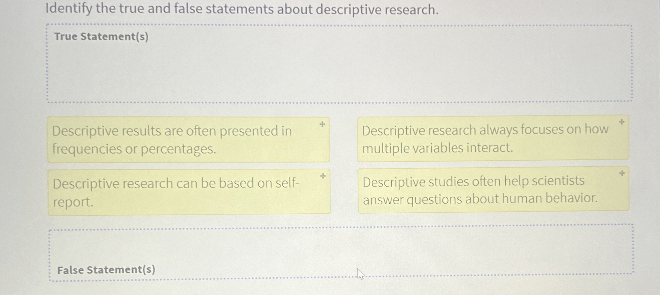 Identify The True And False Statements About Chegg