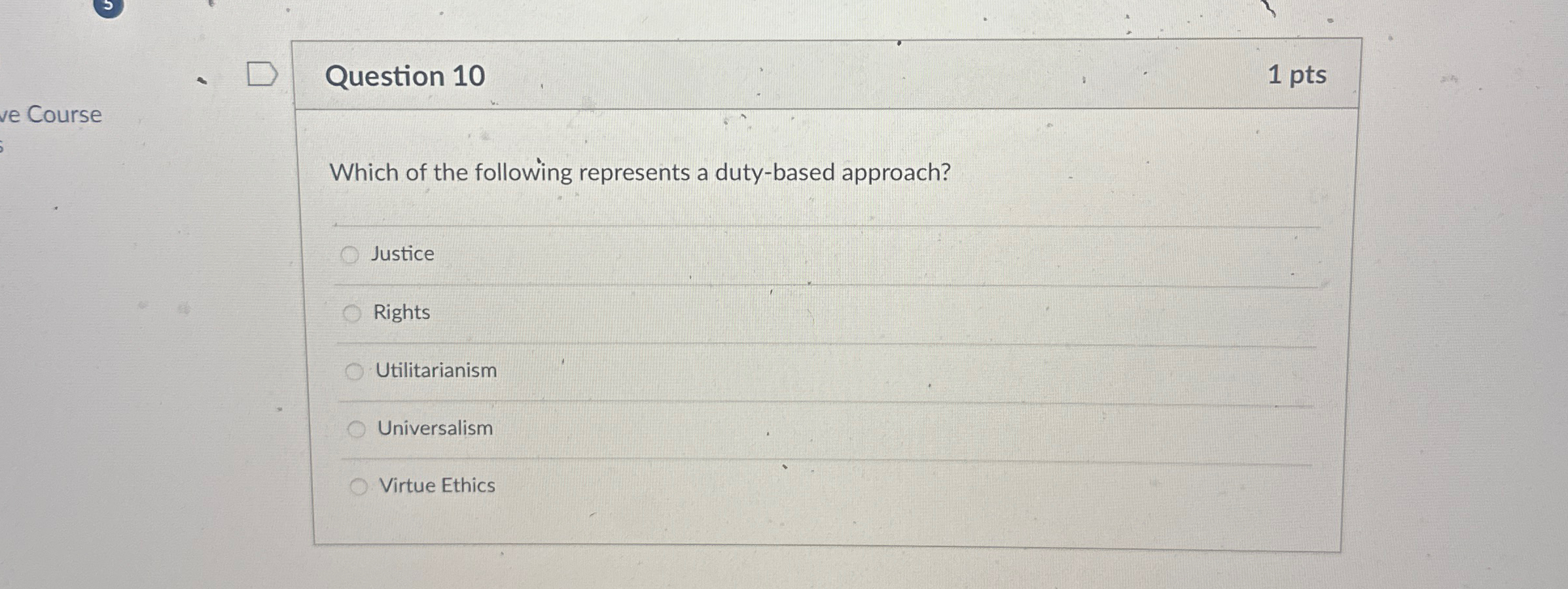 Solved Question Ptswhich Of The Following Represents A Chegg