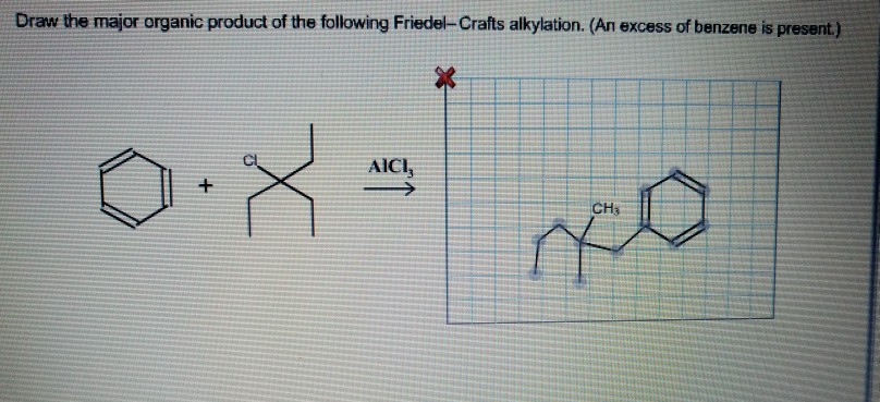 Solved Draw The Major Organic Product Of The Following Chegg