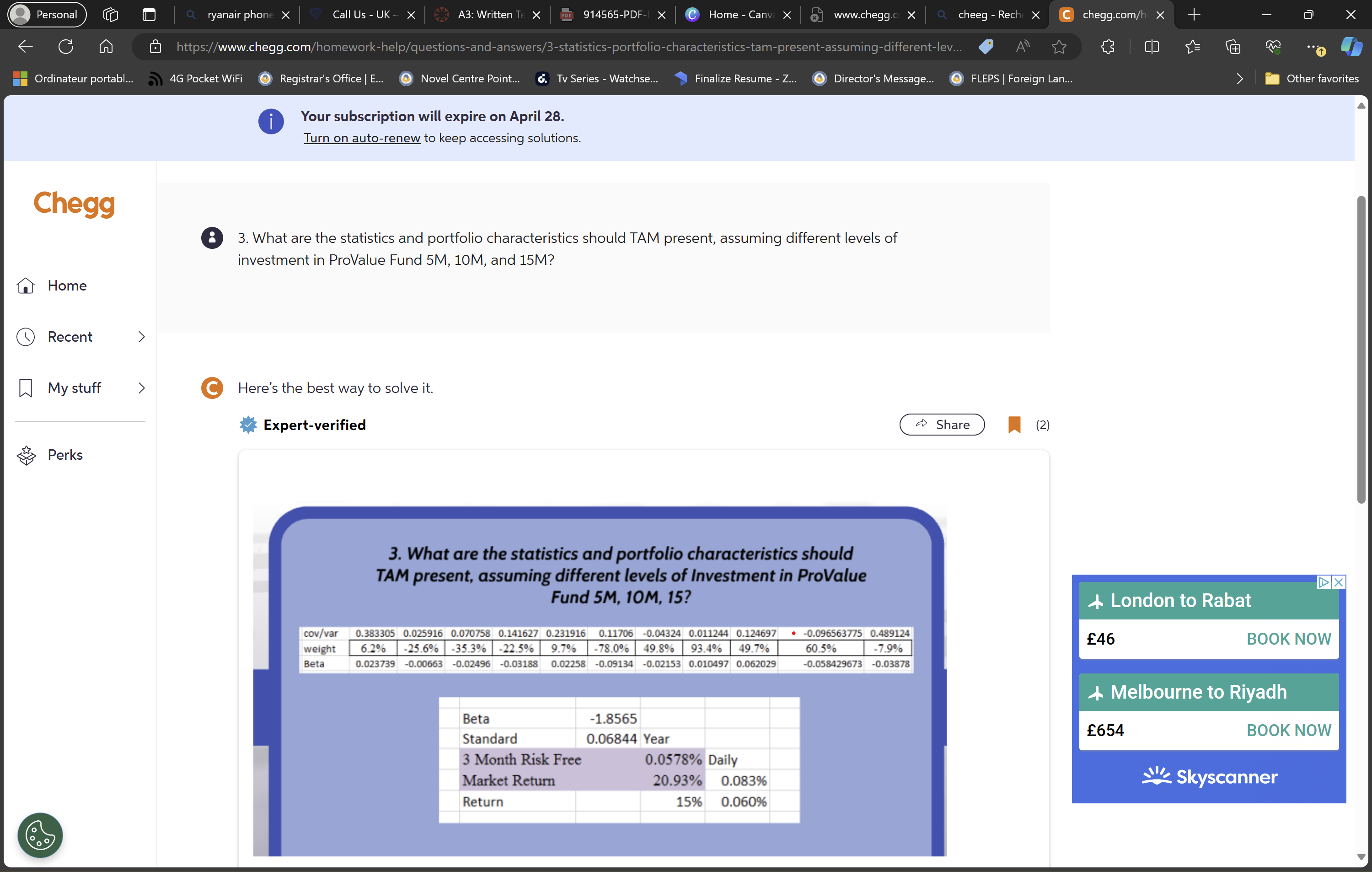 Solved Based On The Thompson Asset Management Case Study Chegg