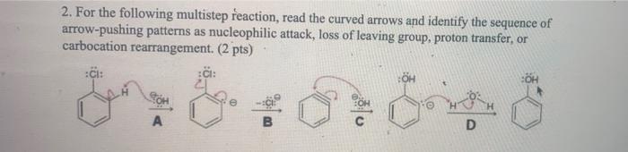 Solved 2 For The Following Multistep Reaction Read The Chegg