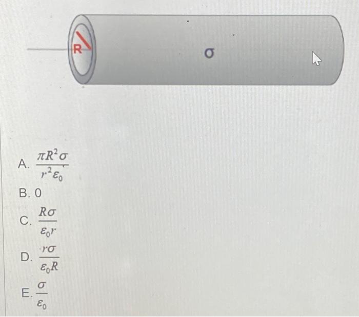 Solved An Infinitely Long Cylindrical Conducting Shell Of Chegg