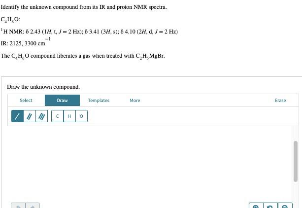 Solved Identify The Unknown Compound From Its Ir And Proton Chegg