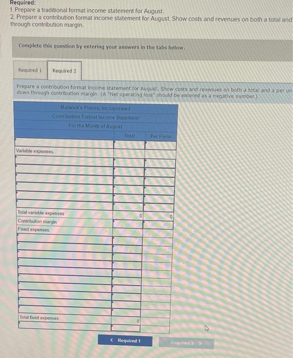 Solved Problem Algo Traditional And Contribution Chegg