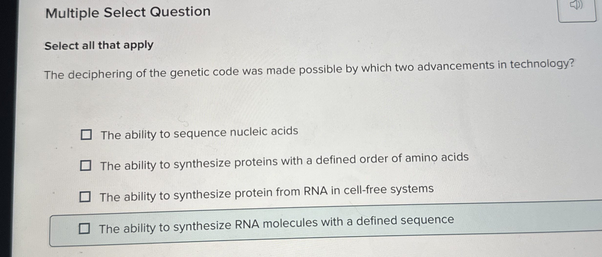 Solved Multiple Select QuestionSelect All That ApplyThe Chegg