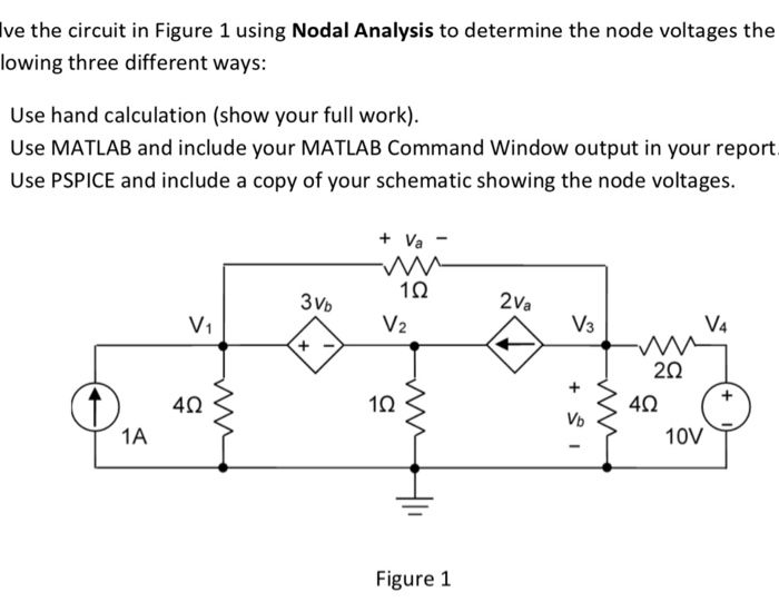 Solved Ive The Circuit In Figure Using Nodal Analysis To Chegg