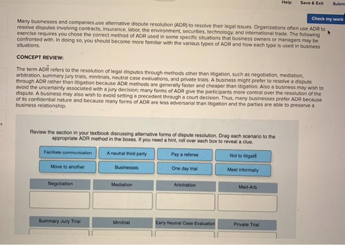 Help Save Exit Subm Check My Work Many Businesses Chegg