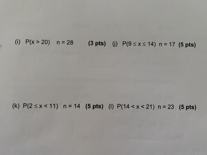 Solved 21 If X Is Binomially Distributed With P 75 Find Chegg