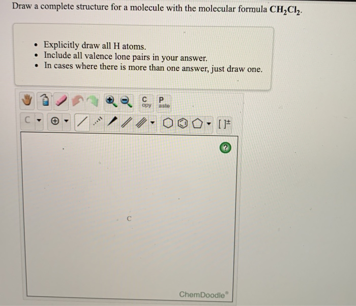 Solved Draw A Complete Structure For A Molecule With The Chegg