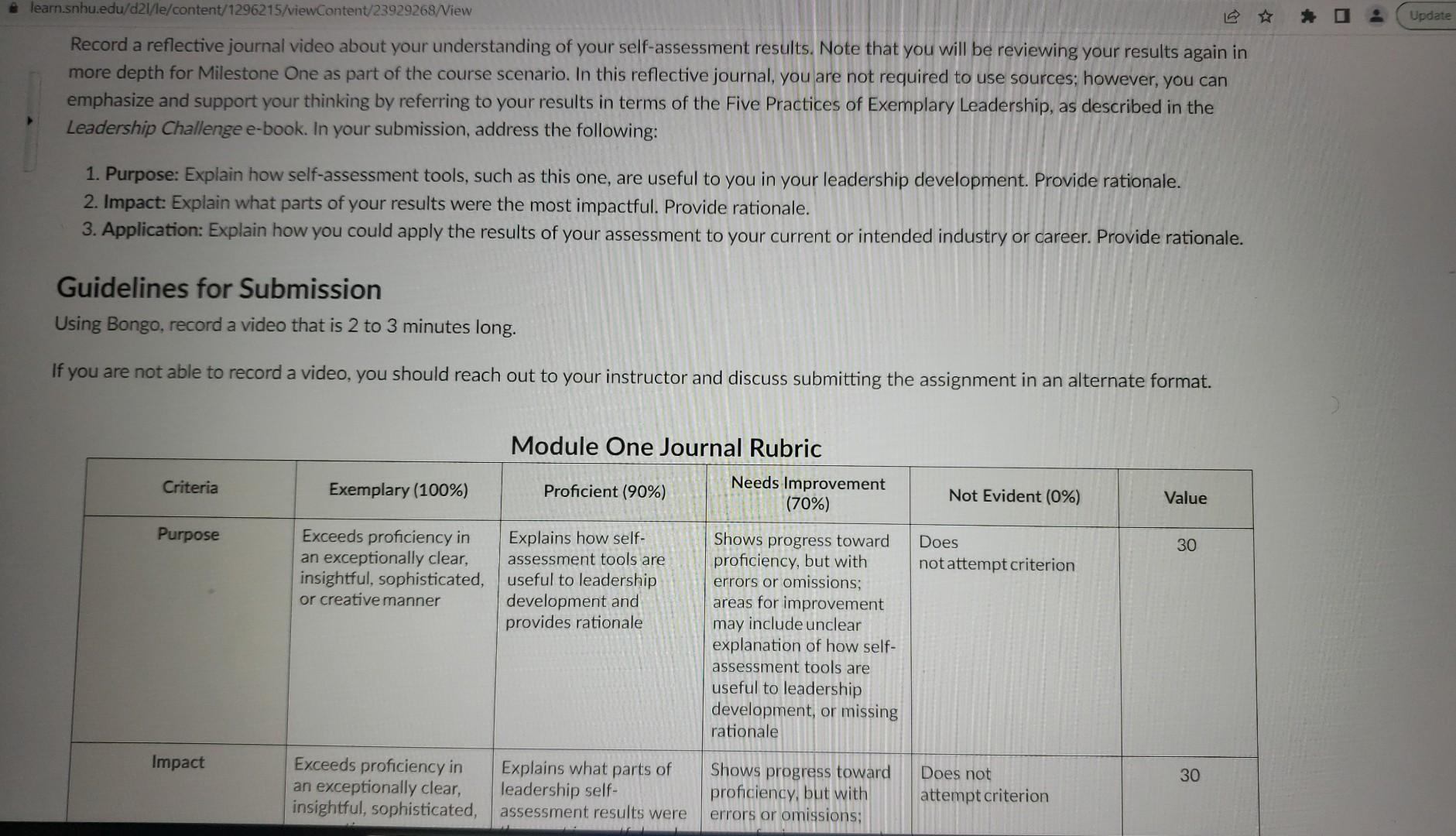 Solved Use The Kouzes And Posner LPI Self Assessment To Chegg