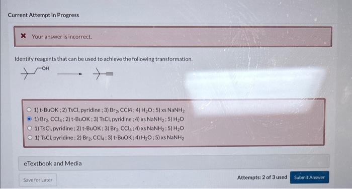 Solved Current Attempt In Progress X Your Answer Is Inco