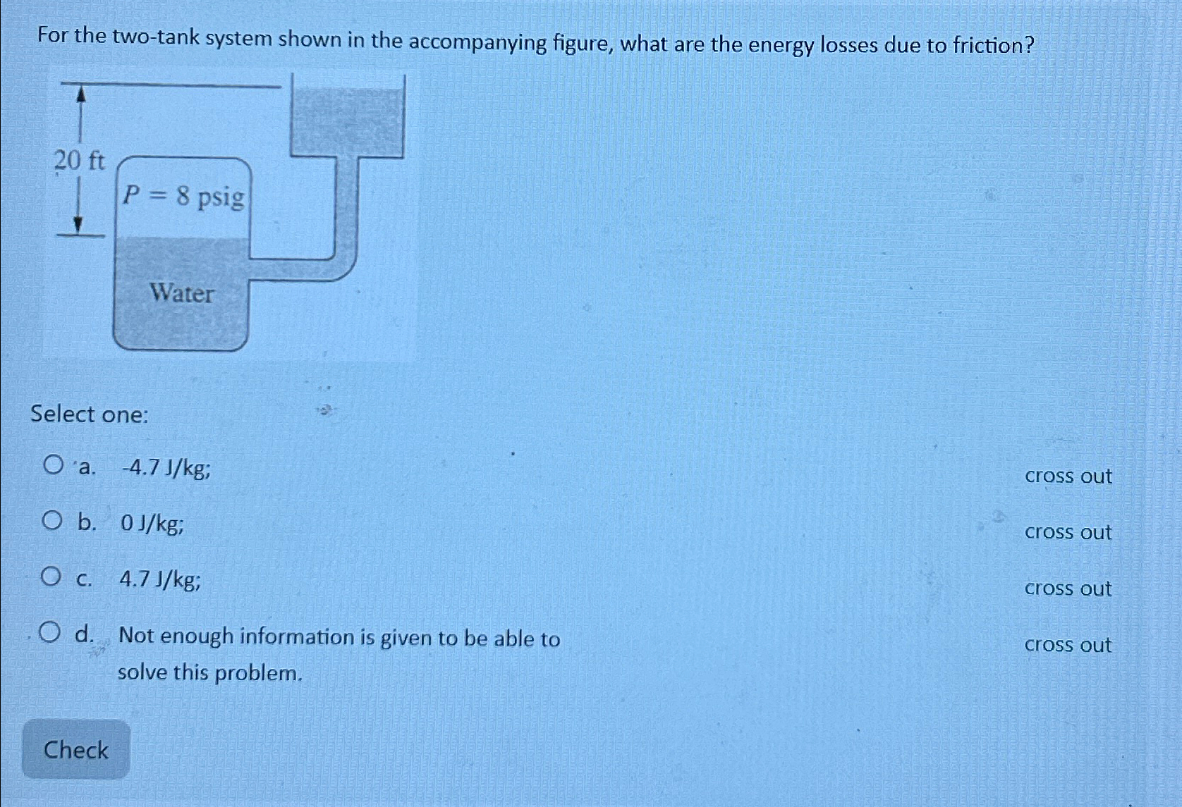 Solved For The Two Tank System Shown In The Accompanying Chegg