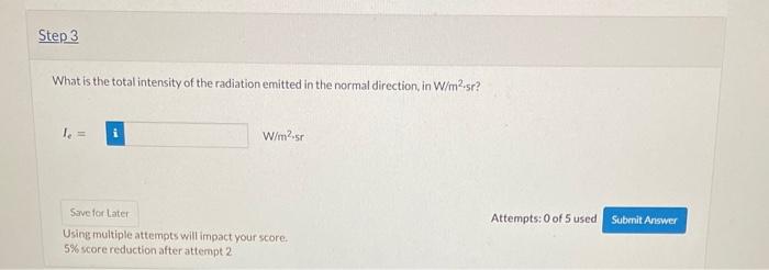 Solved The Spectral Distribution Of The Radiation Emitted By Chegg