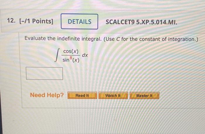 Solved Points Details Scalcet Mi My Note Chegg