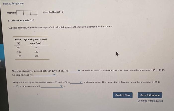 Solved 8 Critical Analysis Q13 Suppose Jacques The Chegg