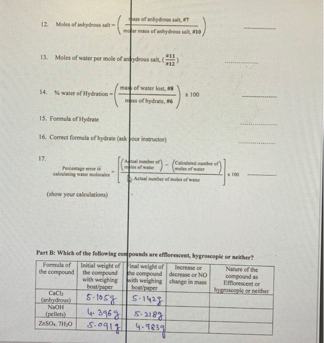 Solved Experiment Report Sheet Name Date Team Section Chegg