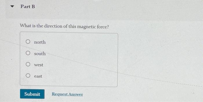 Solved A Straight Vertical Wire Carries A Current Of A Chegg