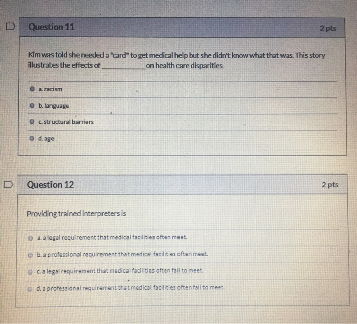 Solved D Question Pts Is Defined As A Complete State Of Chegg