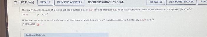 Solved Points Details Previous Answers Chegg