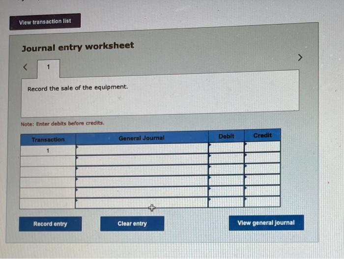 Solved Brief Exercise Algo Record The Sale Of Chegg