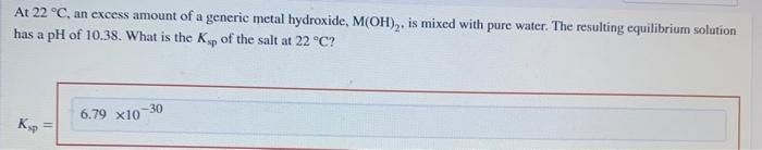 Solved The Kap Of Caso Is X Mp Calculate The Chegg