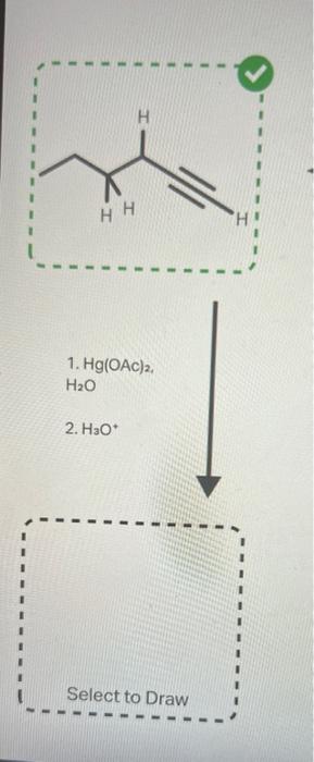 Solved Hg Oac H O H O Select To Draw Hg Oac Chegg