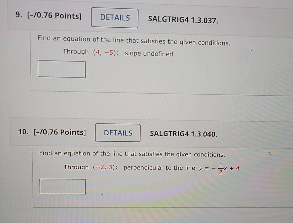 Solved Points Details Salgtrig Find An Chegg