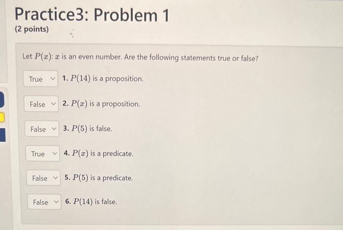 Solved Let P X X Is An Even Number Are The Following Chegg