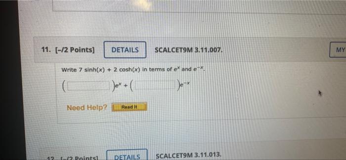 Solved Points Details Scalcet M My Write Chegg